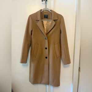 Abercrombie & Fitch Wool Blend Dad Coat